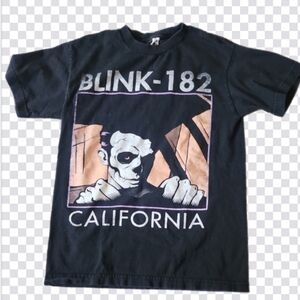 Blink-182 California Tour 2016 LA Forum Concert Tee Punk Rock Band Shirt